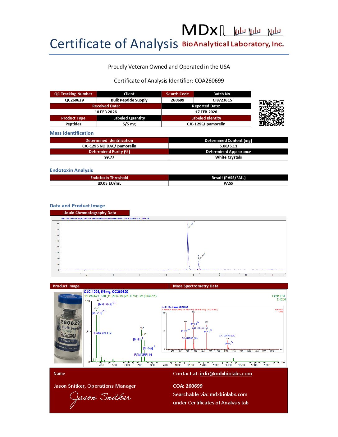 CJC-1295 No Dac / Ipamorelin