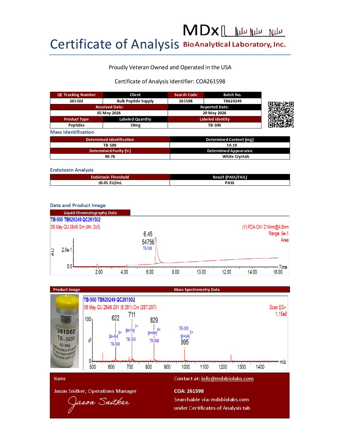 TB-500 10mg