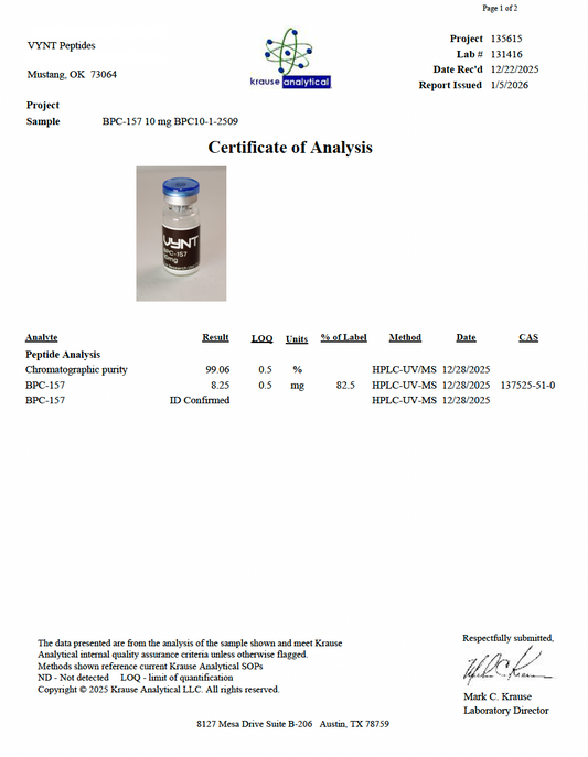 BPC-157 10mg